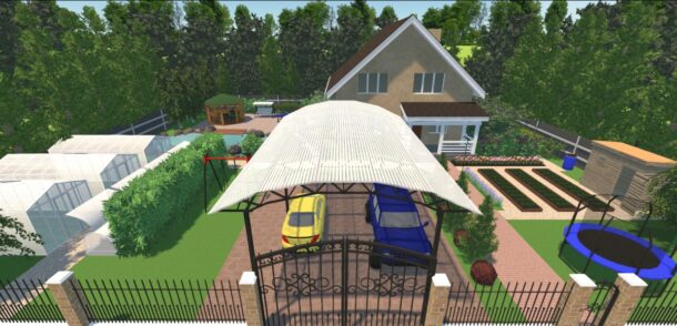 Парковка на даче: проектирование, материалы, этапы работ